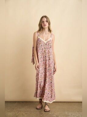 Sonmer Lucie Dress Ecru
